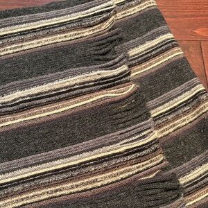 London fog unisex 100% wool scarf no flaws